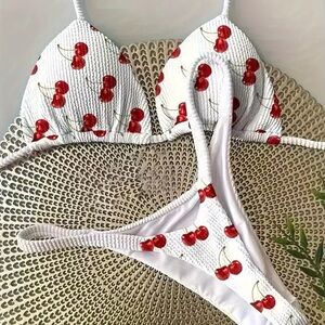 cherry bikini